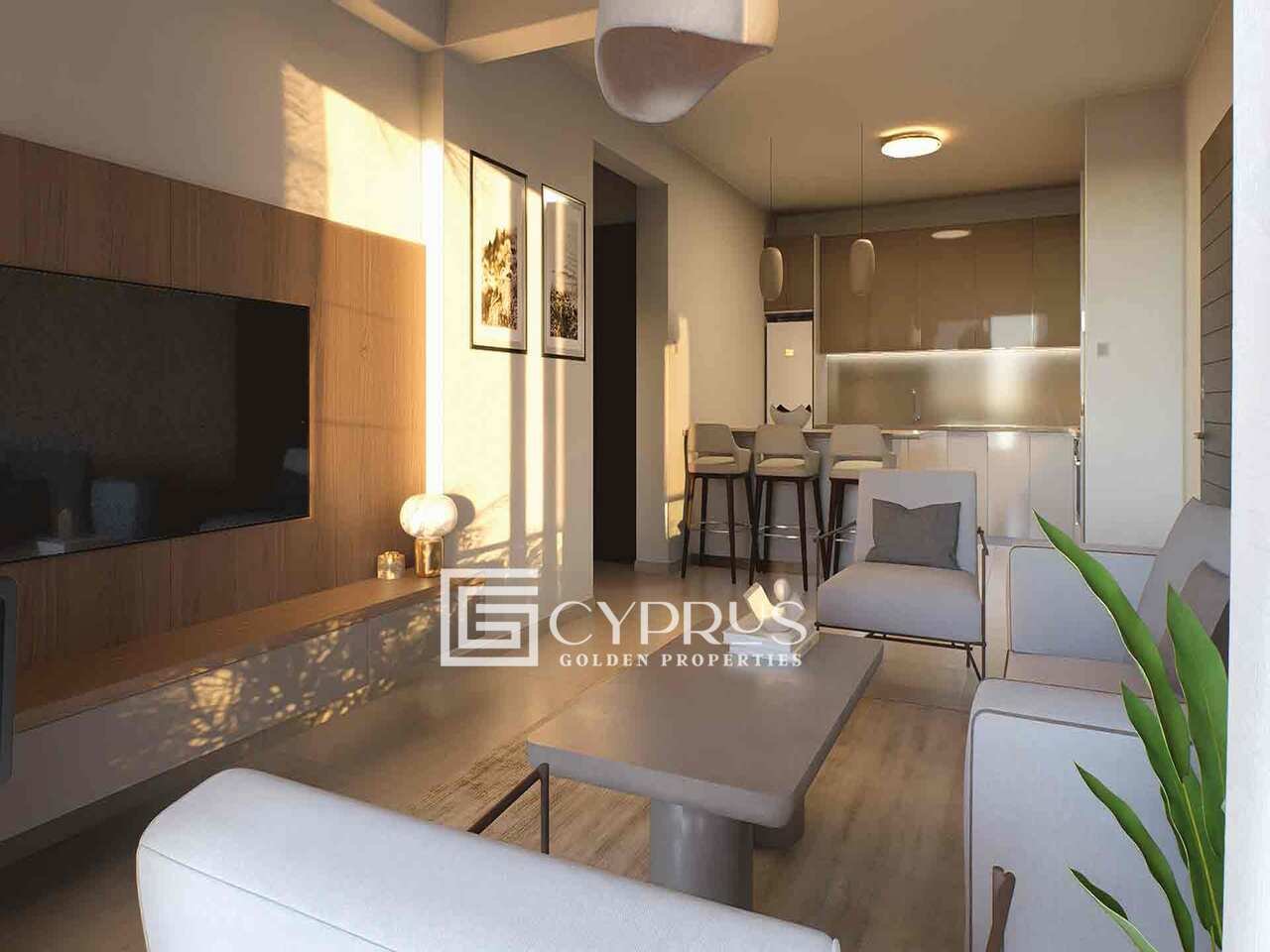 3 Bedroom Apartment in City Center, Paphos
